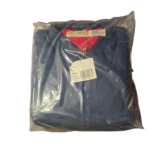 JC Penny's Big Mac Mechanic's Jacket NIB SZ XL Navy‎ Y2K made in the USA